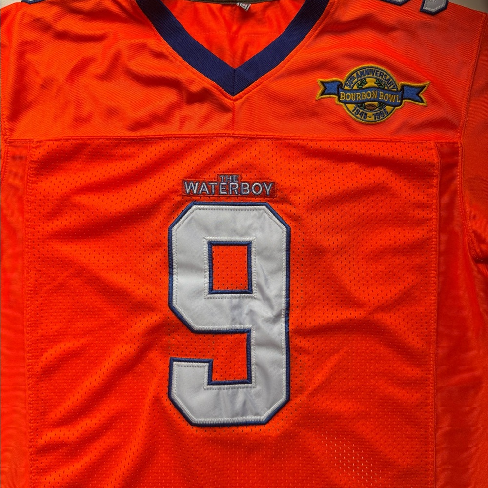 Orange Waterboy Jersey # 9